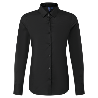 Camisa de popeline de manga comprida RECYCLIGHT para senhora