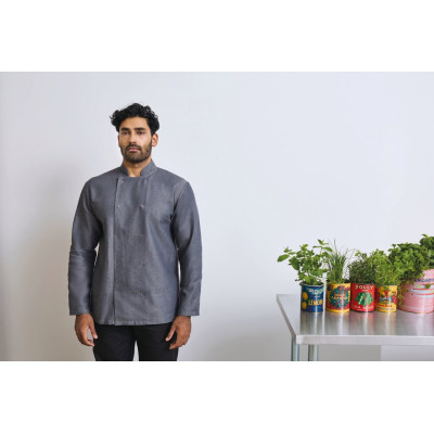 Denim Chef's jacket