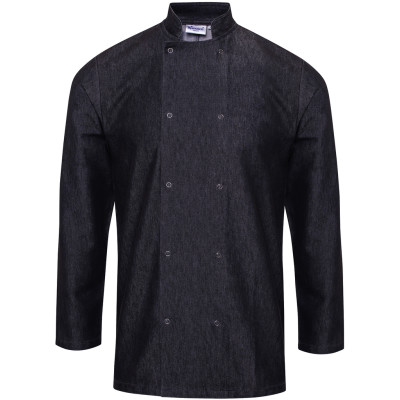 Denim Chef's jacket