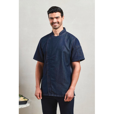 ‘Zip close’ chef’s jacket