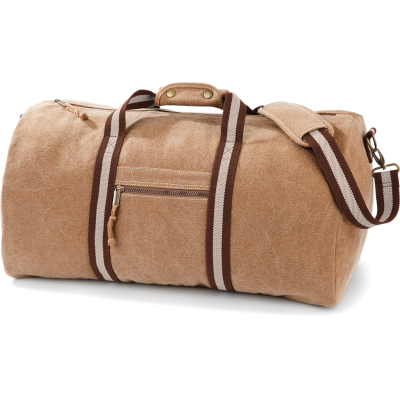 Vintage Canvas Holdall