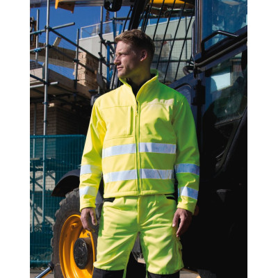 Softshell de alta visibilidade
