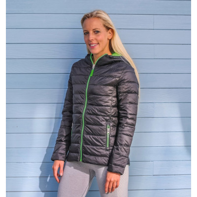 Womens Snow bird Hooded Jacket