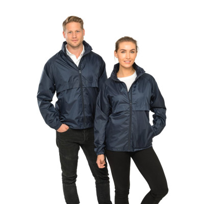 Windbreaker forrado em rede