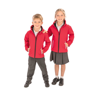 Kids' TX Performance Hooded Softshell Jacket
