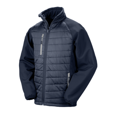 Blusão Softshell acolchoado Black Compass