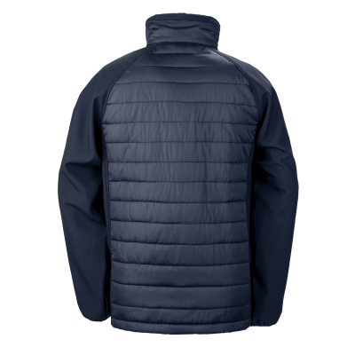 Blusão Softshell acolchoado Black Compass