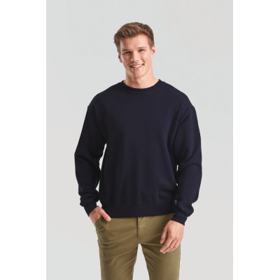 Sweatshirt com decote redondo (62-202-0)