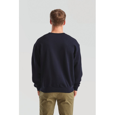 Sweatshirt com decote redondo (62-202-0)