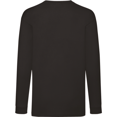 T-shirt valueweight de criança de manga comprida (61-007-0)