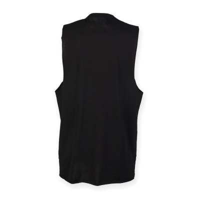 T-shirt de cavas evasé para homem