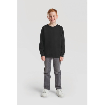 Sweatshirt de criança com mangas raglan (62-039-0)