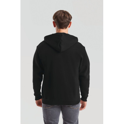 Sweatshirt com fecho e capuz Classic (62-062-0)