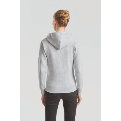 Casaco sweatshirt de senhora com capuz Premium (62-118-0)