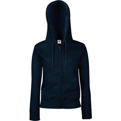 Casaco sweatshirt de senhora com capuz Premium (62-118-0)