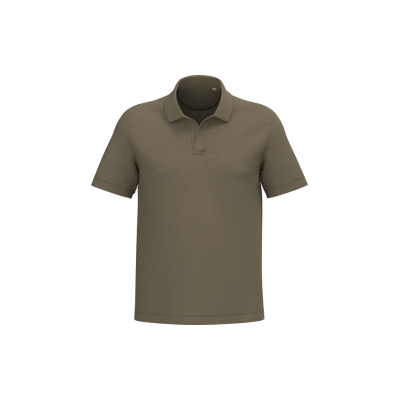 Eco-friendly men's Terry Towel polo shirt