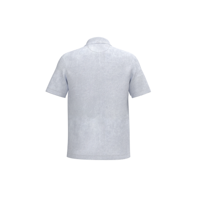 Polo eco-responsável em malha turca de homem