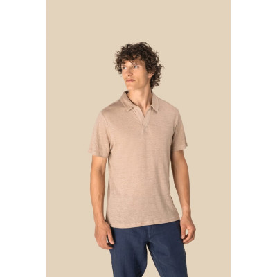 Polo em linho de homem