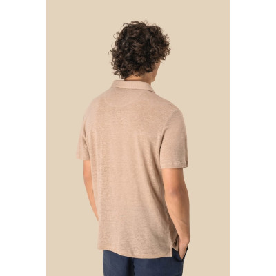 Polo em linho de homem