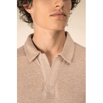 Polo em linho de homem