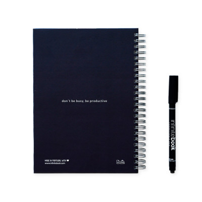 STARTER KIT INFINITE PLANNER A5. Set includes an A5infinite Diary, cleaning kit, marker and marker holder