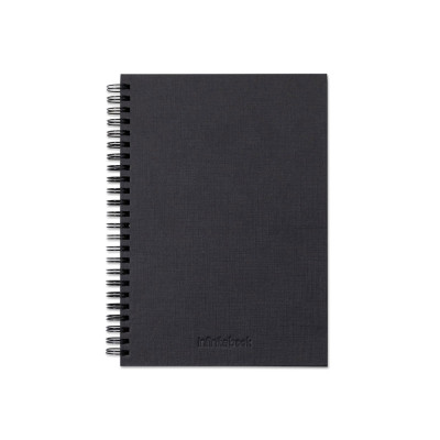 STARTER KIT INFINITEBOOK A5 PLANNER TEXTURE. Kit comprising Infinitebook with hard cover, 1 cleaning kit, 1 marker and 1 ballpoi