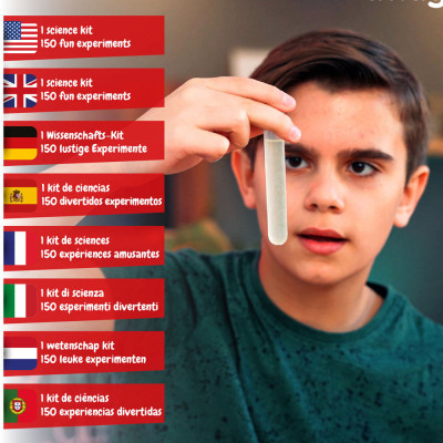 6 in 1 Super Science Kit I. Kit didático para crianças
