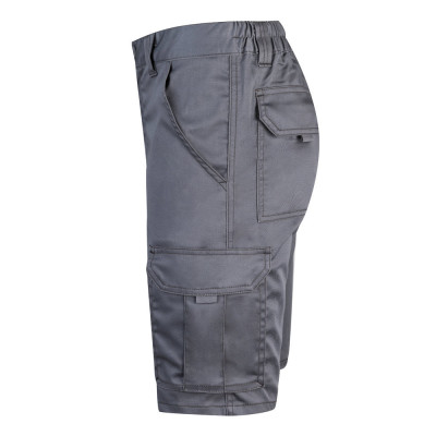 VL HEBE. Bermudas stretch multibolsos (240g/m²), em algodão (46), EME (38) e poliéster (16)