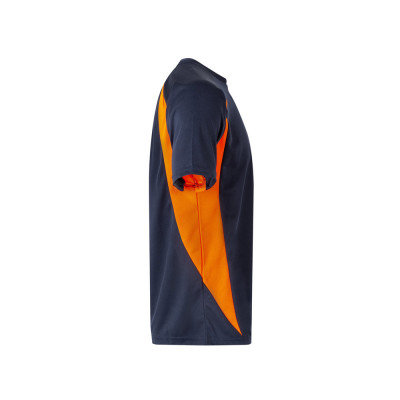 VL SLAYER. T-shirt técnica bicolor bird-eye (160g/m²), em poliéster (100)