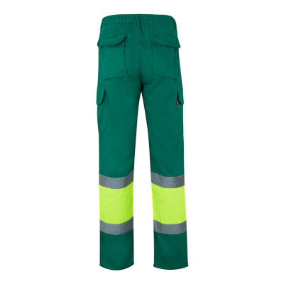 VL POSEIDON. Calças bicolor em sarja multibolsos (210g/m²), em algodão (20) e poliéster (80)