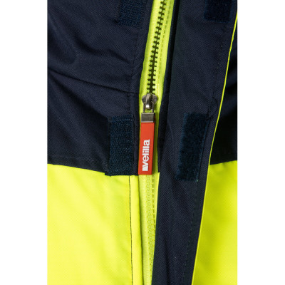 VL JUPITER LARGE. Casaco acolchoado bicolor (180g/m²) em poliéster (100), com recobrimento de PU