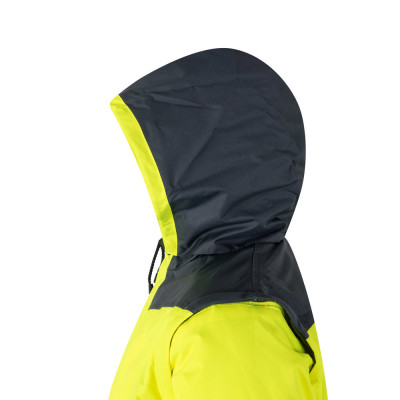 VL JUPITER LARGE. Casaco acolchoado bicolor (180g/m²) em poliéster (100), com recobrimento de PU