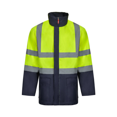 VL JUNO. Parka 4 em 1 bicolor (180g/m²), em poliéster (100) com revestimento de PU