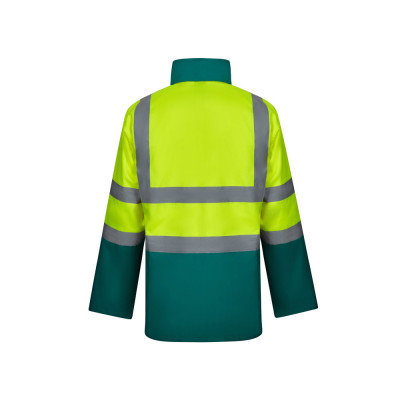 VL JUNO. Two-tone 4-in-1 parka (180g/m²), in polyester (100) with PU coating