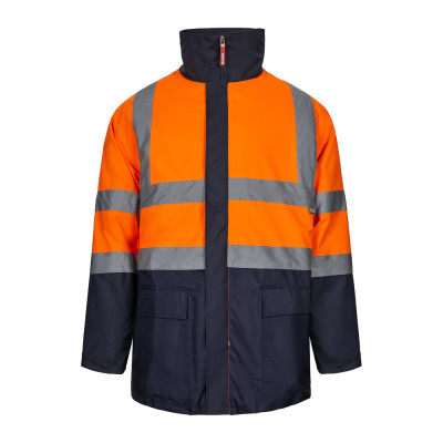 VL JUNO. Two-tone 4-in-1 parka (180g/m²), in polyester (100) with PU coating