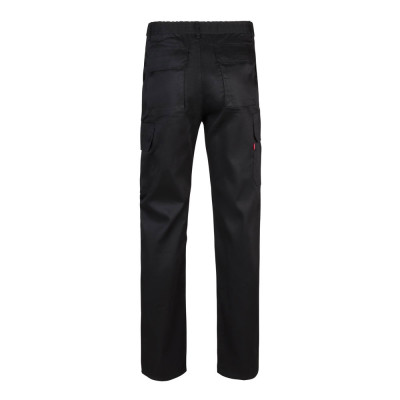 VL MABON. Calças em sarja (200g/m²) multibolsos,em algodão (35) e poliéster (65)