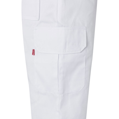 VL MABON. Calças em sarja (200g/m²) multibolsos,em algodão (35) e poliéster (65)