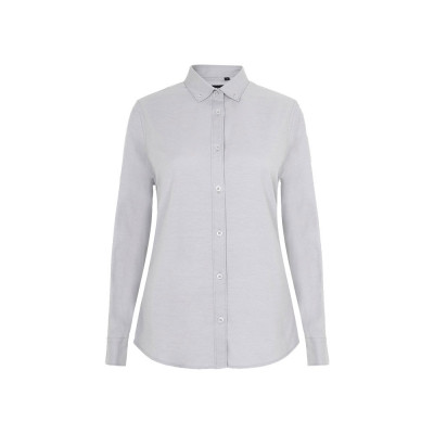 VL PRITHVI WOMEN. Camisa Oxford (180 g/m²) para mulher em algodão (50), poliéster (45) e elastano (5)