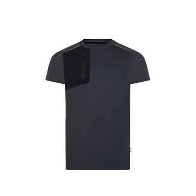VL RHEA. T-shirt técnica em waffle (110 g/m²), em poliéster 100 reciclado