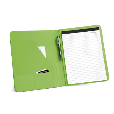 FITZGERALD. A4 folder in PU and 800D with lined pages