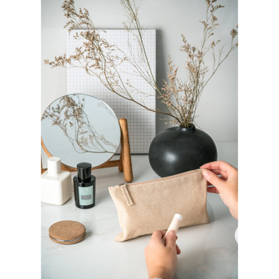 MILLIE. Bolsa multifunções em algodão reciclado (70) e poliéster (30 rPET) (140 g/m²)
