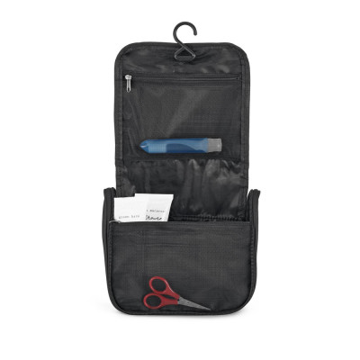 WILLIS. Necessaire em microfibra com vários bolsos
