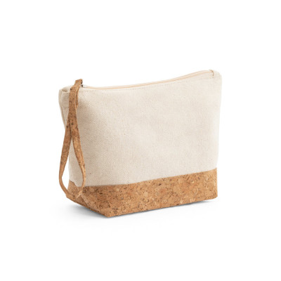 BLANCHETT. 100 cotton and cork toiletry bag