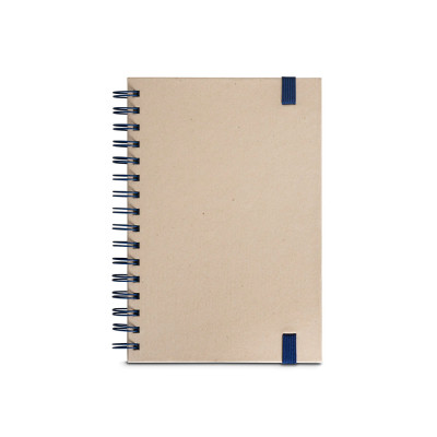 PROUST. A5 notebook with rings, hard cover, made of sugar cane paper (80 sugar cane) with plain pages