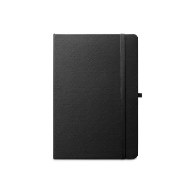 ANNE. A5 notebook in recycled polyester (100 rPET) with lined pages