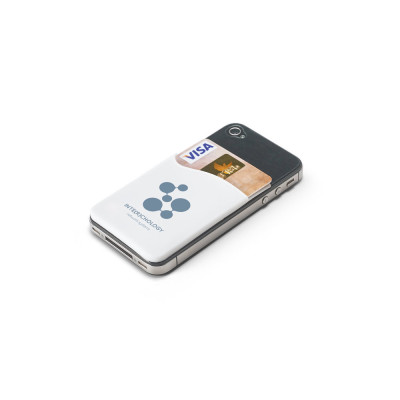 SHELLEY. Silicone smartphone card holder