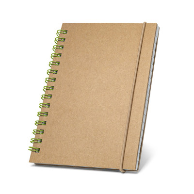 MARLOWE. Spiral pocket sized notepad with lined pages