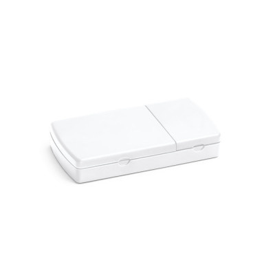 NERO. Pill box with 2 dividers