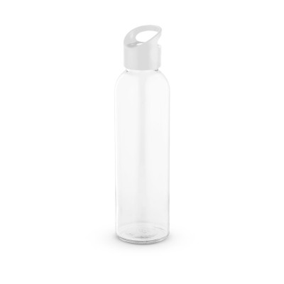 PORTIS GLASS. Garrafa em vidro com tampa em PP 500 mL