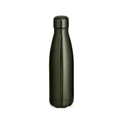 SHOW METALLIC. Garrafa em aço inoxidável com acabamento mate metálico 510 mL
